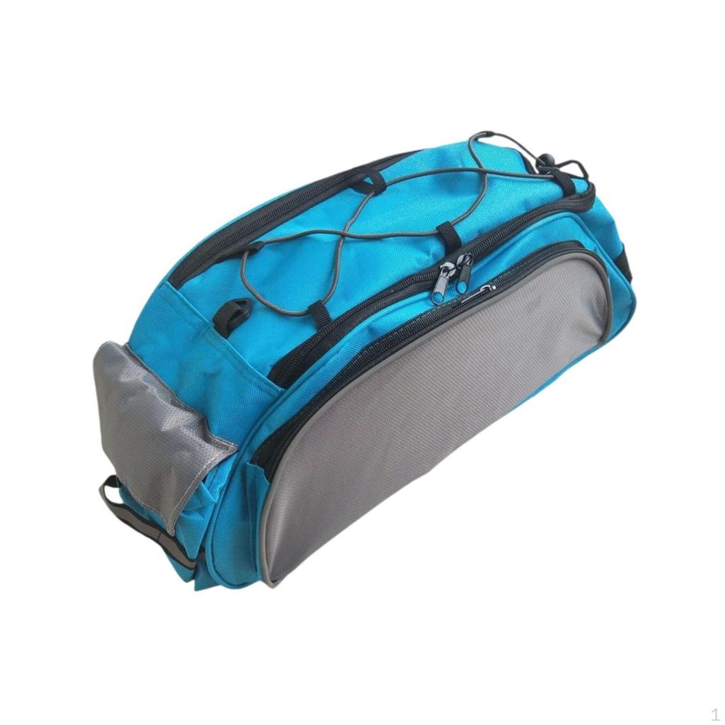 Bike Rack Bag Bicycle Trunk Rear Seat Pack for Commuting Shopping Travel