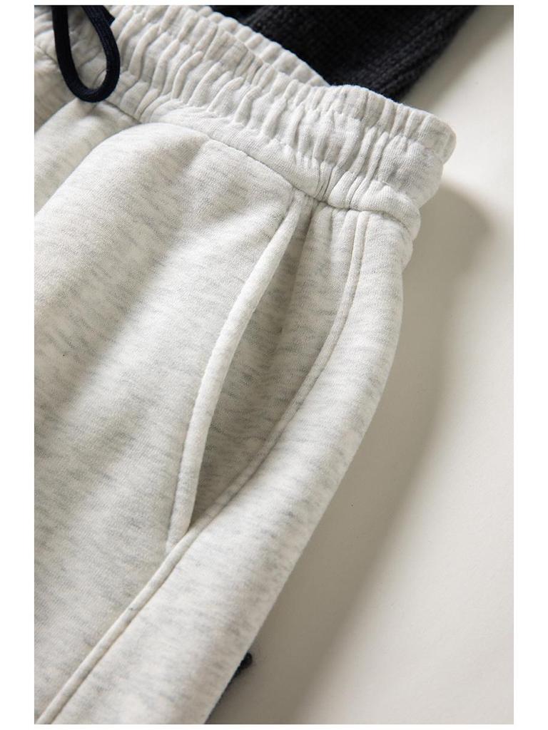 2025 Winter High-Waisted Thickened Coral Fleece Wide-Leg Pants: Slimming, Warm, Casual Wear for Women