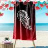 Detroit Red Wings2 Print Beach Towel, Large Soft Quick Dry Towel for Beach Camping Swimming