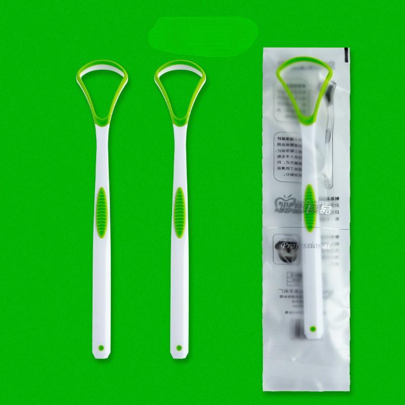 Tongue scraper Tongue coating Cleaner Tongue scraper Remove bad breath Tongue coating Thick white Oral care Independent pack