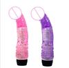 Premium Quality Single Shock Simulation Crystal Penis Tpe Fake Penis For Ultimate Pleasure