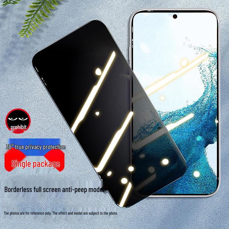 Samsung S24 Tempered Film, S23 Full Screen Cover, S22 Plus Anti-Peep Film, S21 Quick Unlock, S22 Protective Film.