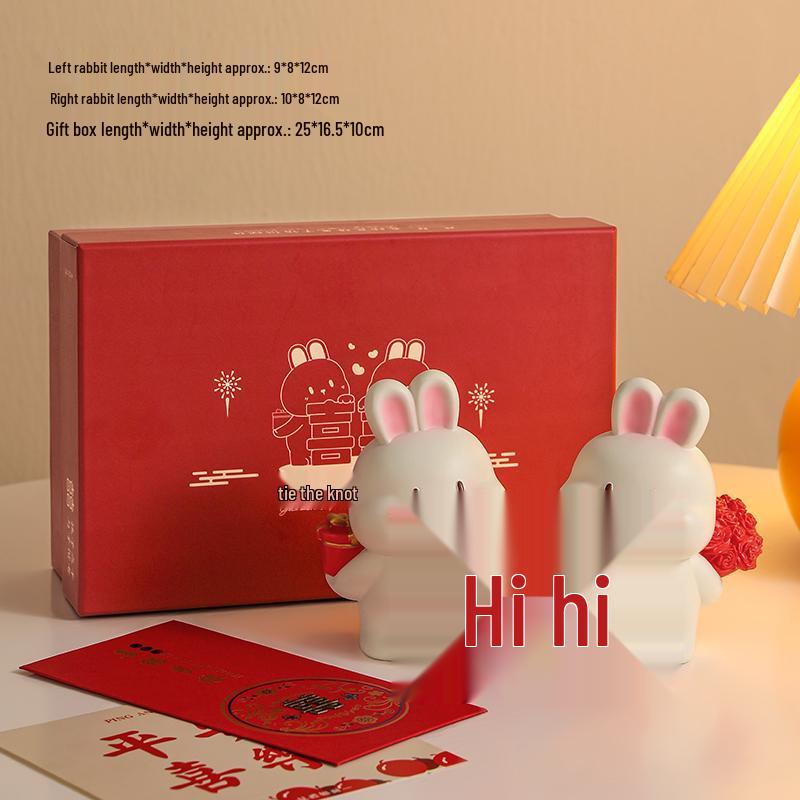 

Chinese Festive Couple Doll Ornaments: Wedding/Engagement Gift for Newlyweds, Bride’s Room Decor.