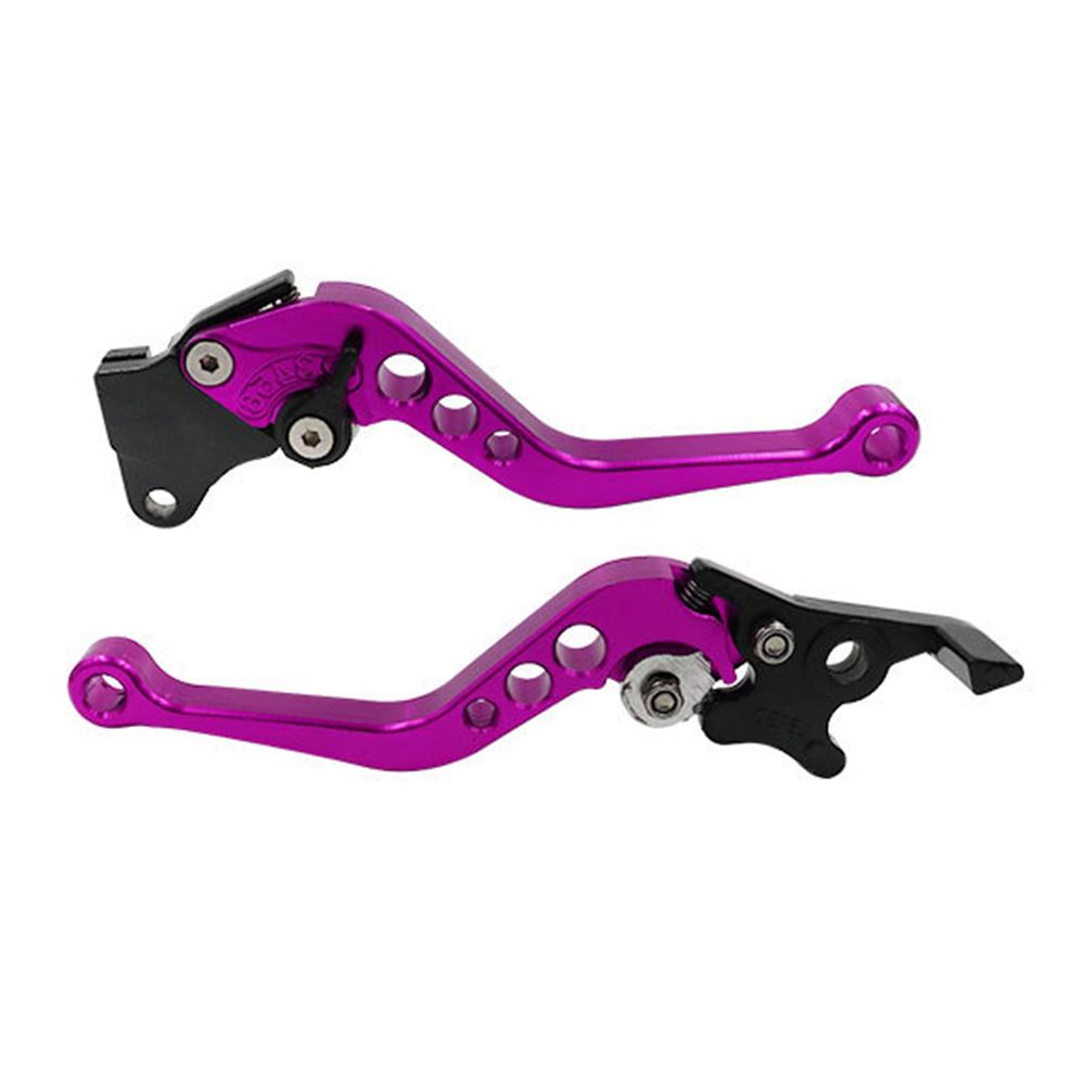 1Pair CNC Aluminum Alloy Motorcycle Brake Handle Motorbike Modification Brake Handle Motorcycle Clutch Drum Brake Lever Handle