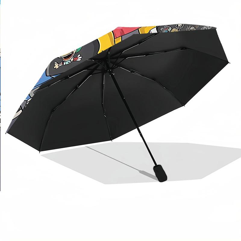 The Simpsons Windproof Auto 8 Rib Folding Umbrella Portable Outdoor Parasol