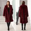 Suit Long Women's Imitation Fur Jacket New Thickened Light Fur Coat Fashion Coat