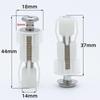 4Pcs Toilet Lid Fixing Screw Replacement Fitting Kit With Nut Cover For Wc Pan Bathroom Hardware Toilet Cover Screws Accessories