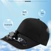 Solar Fan Hat for Men Women - Sun Protection Summer Cooling Cap with USB Rechargeable Fan, UV Sunshield, Adjustable & Breathable
