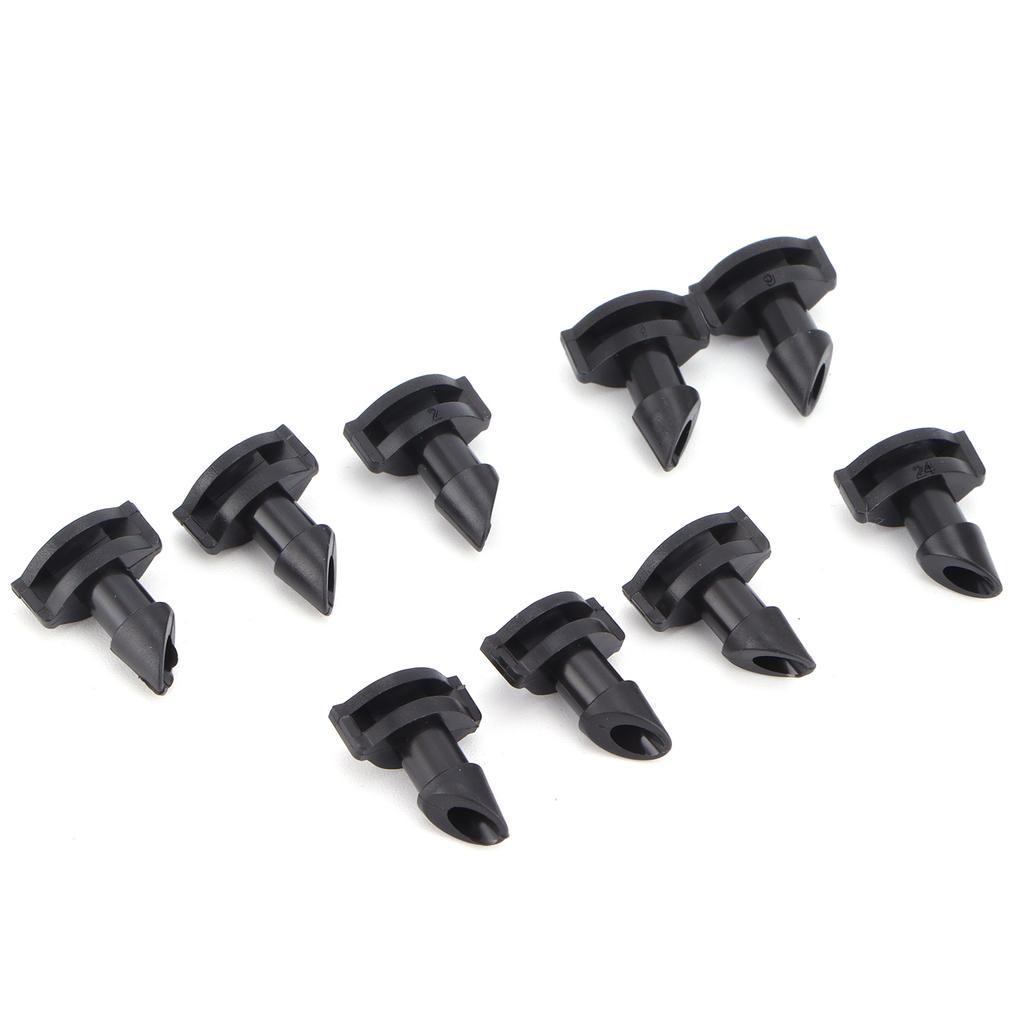 100 STÜCKE 360 Grad Nebeldüse Sprinklerkopf Bewässerungssystem für Garten Blumen Obstgarten