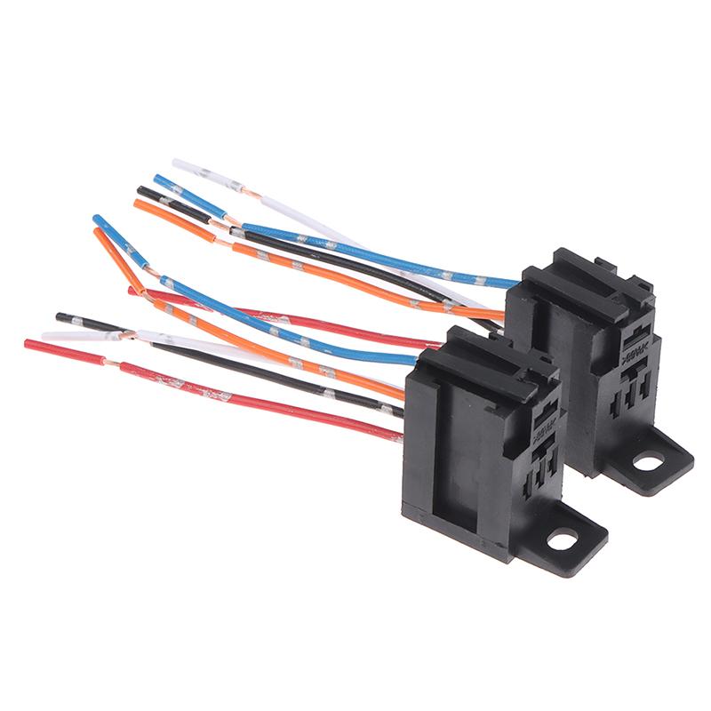 5-Pin Auto Relais Sockel Violett Sockel Auto Stecker Poröser Auto Kabelbaum Sockel