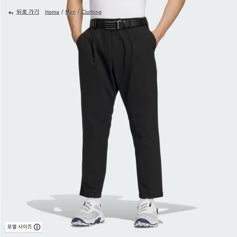 

Adidas Гольф Мужские 9 Брюки twiStweave Брюки Черные Jg1342 Black/A79(30)