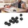 10PCS Polyhedral Dice Set Plastic Lightweight 20 Sided Dice for Role Playing Table Games