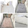 Floor Protection Bedside Rugs Imitation Wool Long Hair Carpet Bedroom Mats  Home Decor