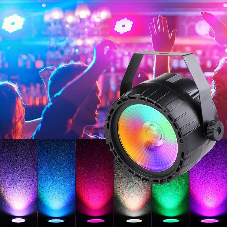 30W Remote Control RGB + UV Self-propelled/Voice Control/DMX512 For DJ Bar Party Bar LED Stage Light