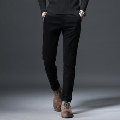 2024 Neue Frühling- und Herbst Herren High-End Cord Trendige Vielseitige Slim Fit Kleine Fuß Samt Freizeithose