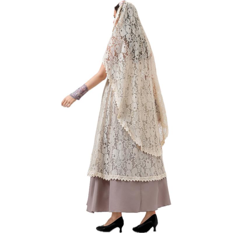 Cosplay European and American Halloween Renaissance Vintage Dress Dress Victorian Lace Dress