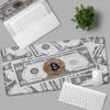 Gaming Laptop Dollar HD Printing Desk Mat Mouse Pad Pc Accessories Table Pads Deskmat Gamer Cabinet Non-slip Keyboard Mousepad