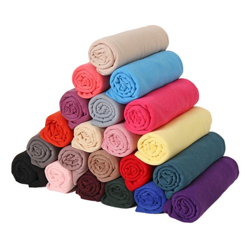 Oversize Headscarves Long Wraps Instant Scarf Fashion Muslim Hijab  Prayer Turban