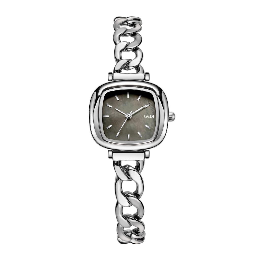 High Value Blush Women'S Watch Niche High-End Oval Watch Women'S Light Luxury Fritillary Quartz Watch