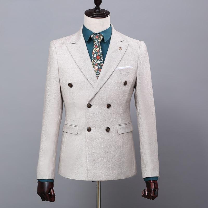 

Lansboter костюм комплект из трех частей мужской повседневный деловой костюм Slim Fit невесты свадебное платье осень