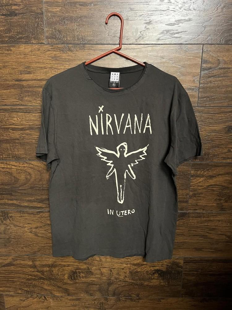 Футболка Nirvana In Utero Angel - 2016 - Новая с биркой - XL Унисекс Футболка XXXL