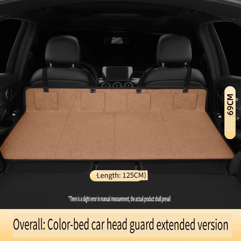 1PC Car Back Seat Extender, Foldable Sleeping Bed for Travel, Portable Camping Mattress Pad for Back Seat