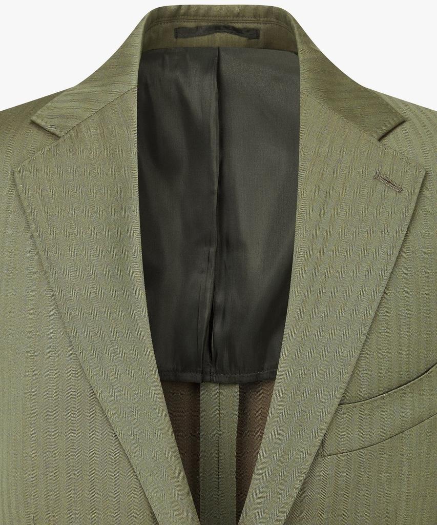 Man On The Boon [V.B.C] Herringbone Wool Single Jacket_Olive 4714151010
