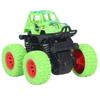 Trägheitsgeländewagen Spielzeug 360 Grad Drehung Allradantrieb Simulation Baby-Automodell für Kinder Grün