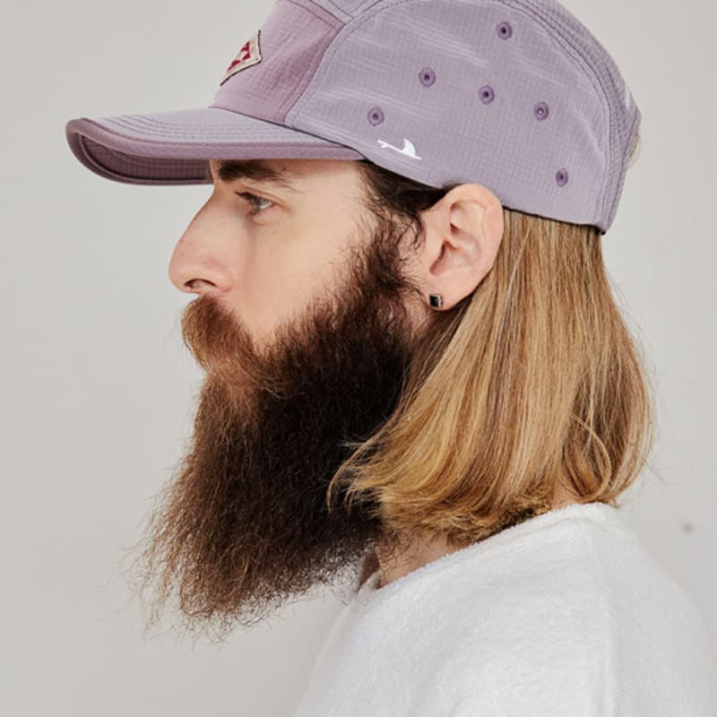 

AKAW Overfit Two-Tone Camp Cap Ripstop Purple PURPLE