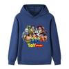 Adorable Toy Story Characters Light Purple Hoodie for Kids – Energetic Spring & Autumn Cartoon Jacket