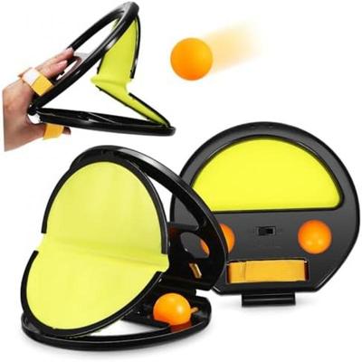 Ibasenice Set di Giochi all'Aperto con Palla da Lancio e Presa con Manico, Leggero e Resistente per Attività in Giardino, Spiaggia, Parco, Giocattolo per Bambini e Adulti