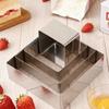 MDNG Square Mousse Ring Cake Mold (Set of 2)