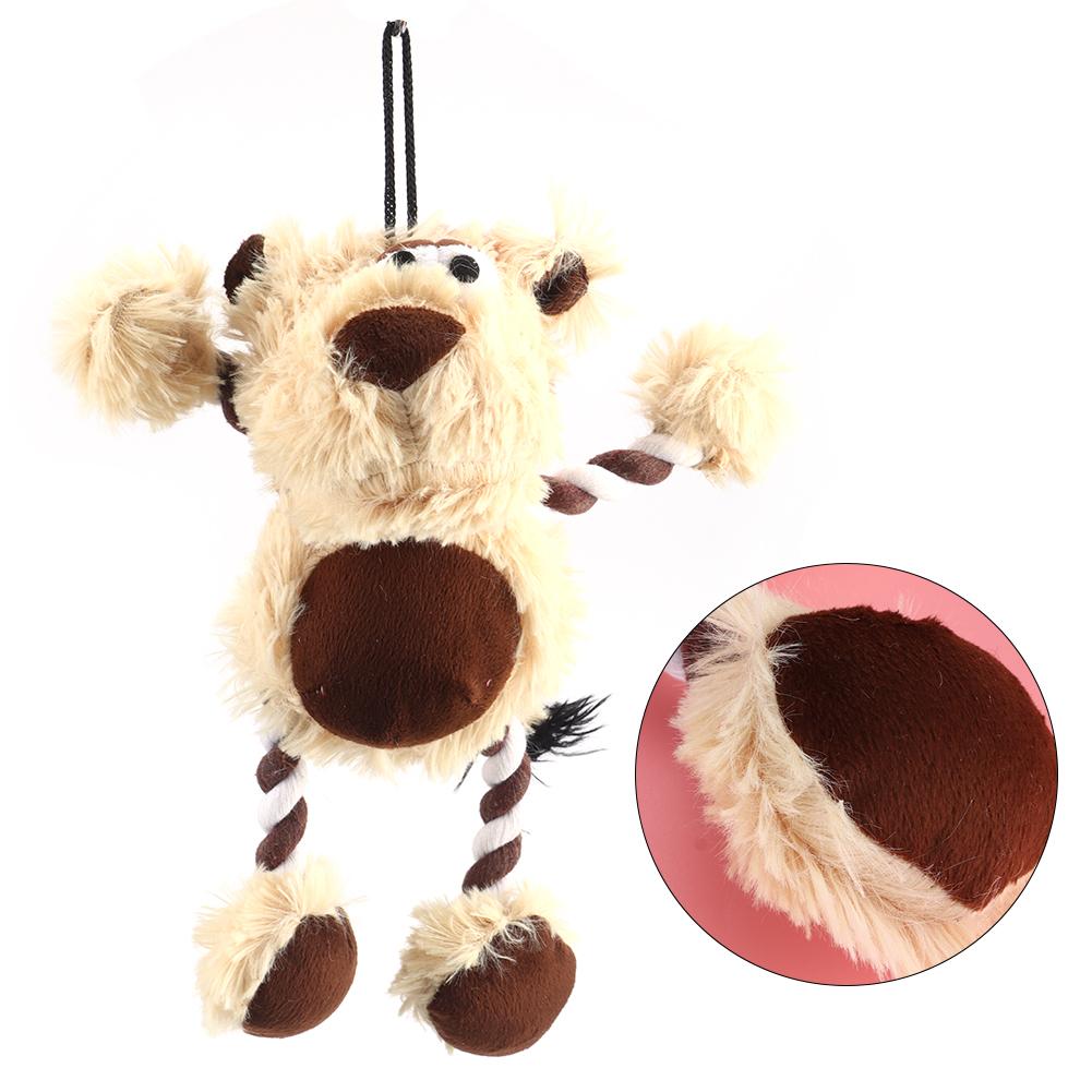 

Soft Plush Pet Teeth Cleaning Protection Chewing Biting Interactive Training Toy for Dogs Type 2