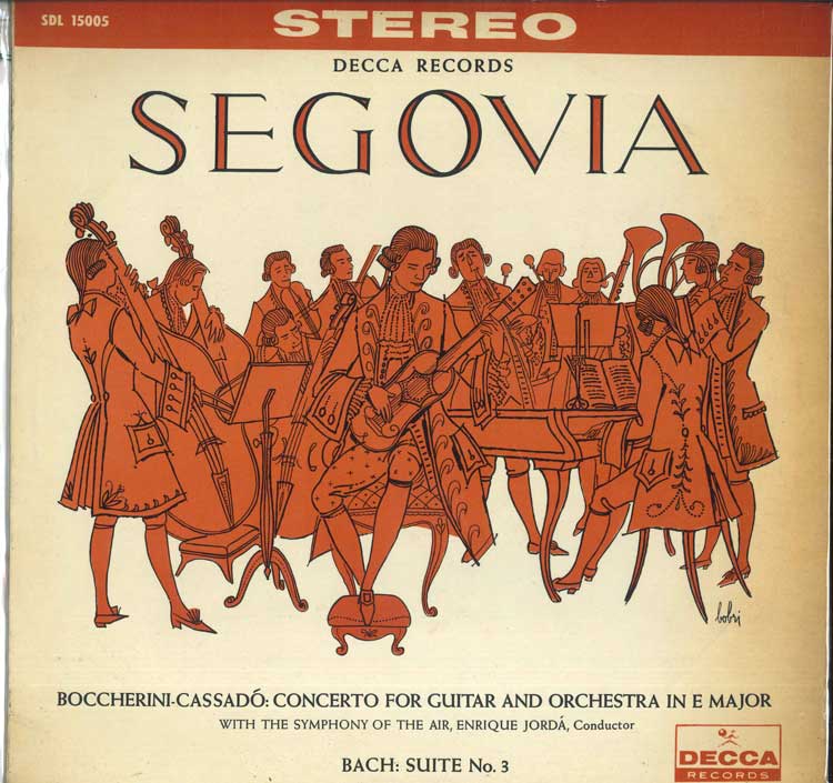 

LP Record ANDRES SEGOVIA, SYMPHONY OF THE AIR - Andres Segovia SDL15005 DECCA Japan Classical Used
