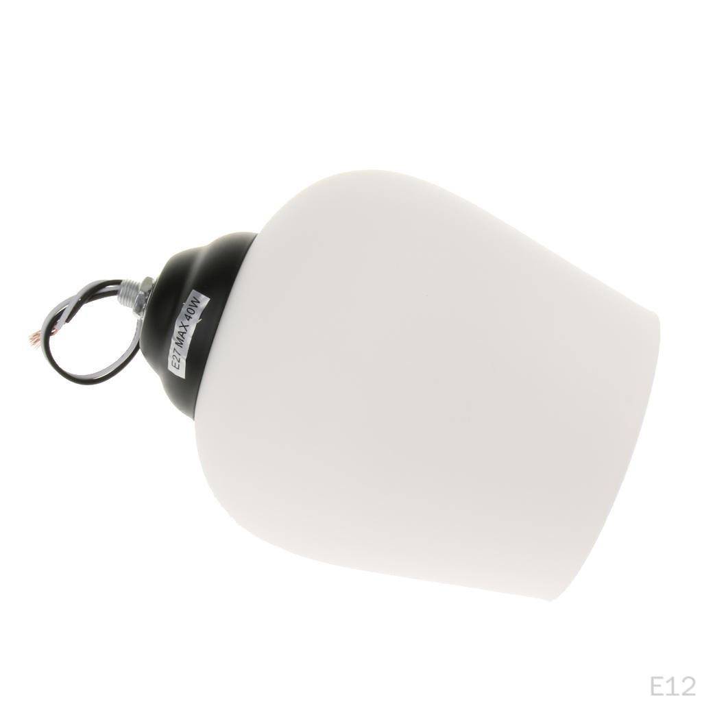 Ceiling lamp -day cover lighting E27 E14 glass high resistance to temperatures