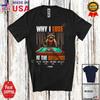 Custom Name Why I Lose At Billiards Raccoon Player Billiard Reason Lose T-Shirt