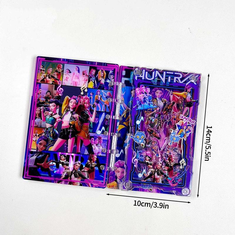 Kpop Lovkyně démonů Zápisník Kpop Kreslené papírnictví Po Psací deník Zápisníky Huntrix Vánoční dárky