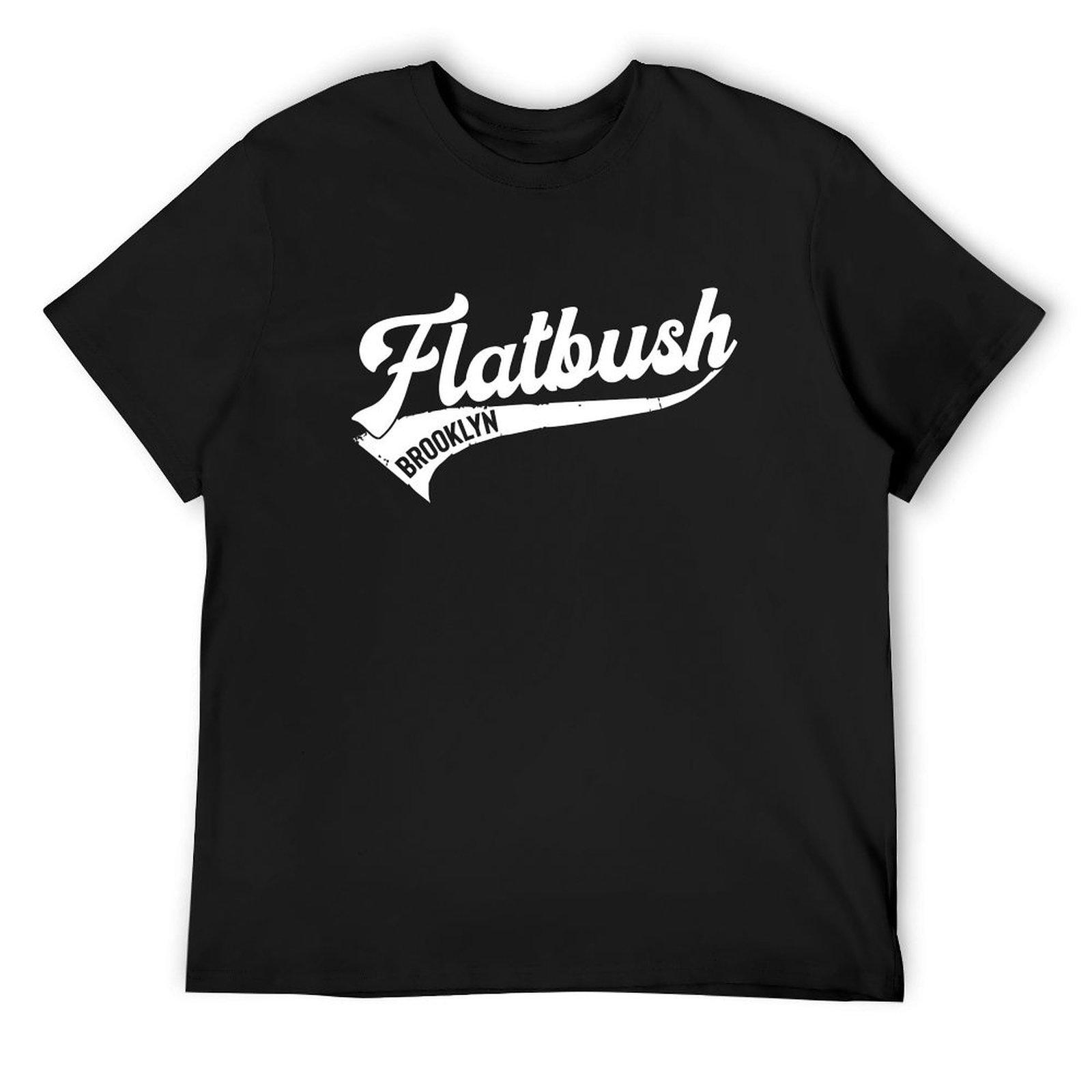 

Flatbush Brooklyn T-Shirt boys whites vintage graphic tee custom shirt anime tshirt mens t shirt graphic 4XL
