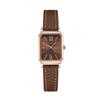 GEDI Simple Luxury Women's Watch Korean Version Student Square Retro Temperament Waterproof Female Fashion Quartz Watches Gift
