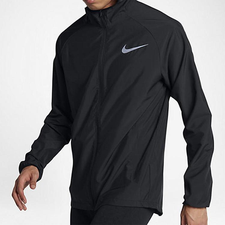 Nike Dri-FIT Casual Sports Woven Training Jacket Men Jackets Black 928011-013