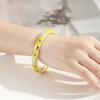Ethnische Blumenmotive Emaille-Armband Zink Zinklegierung Material Cloisonné-Armband Traditioneller Stil