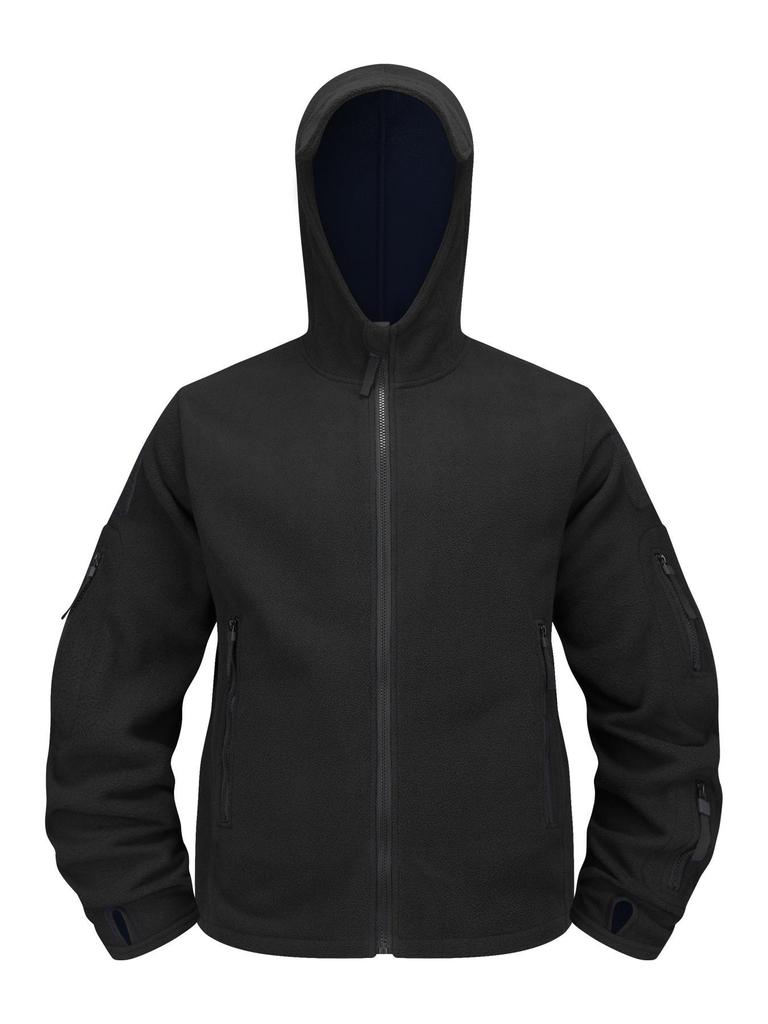 Men's Warm Fleece Hooded Jacket - 2025 Autumn/Winter Collection