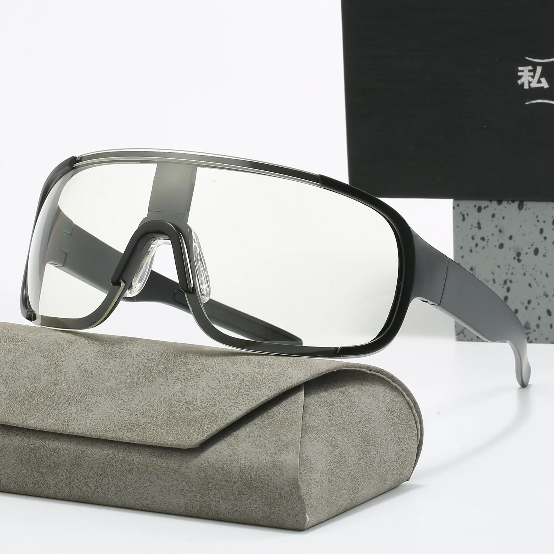 

Fashionable Outdoor Cycling Windproof and Eye Protection Skiing Sun Shading Sunglasses Square Travel Hiking Sunglasses UV400