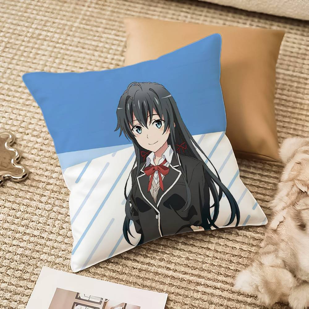 Y-Yukinoshita Y-Yukino Pillow Case Anti-dustmite Invisible Zipper Sofa Bed