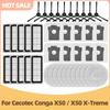 Accessories Compatible for Conga X50 / X50 X-Treme Replacement Parts Kit HEPA Filter Dust Bag Mop Cloth Side Brush