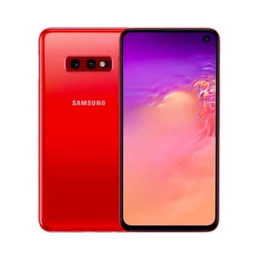 

Смартфон SAMSUNG GALAXY S10E 128 ГБ Красный Восстановленный Класс А+