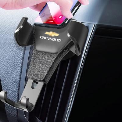 Gsrm4 Car Sticker Gravity Car Phone Holder Air Vent Clip CellPhone Stand Support For Chevrolet Groove Volt Lacetti Trax Orlando Kalos