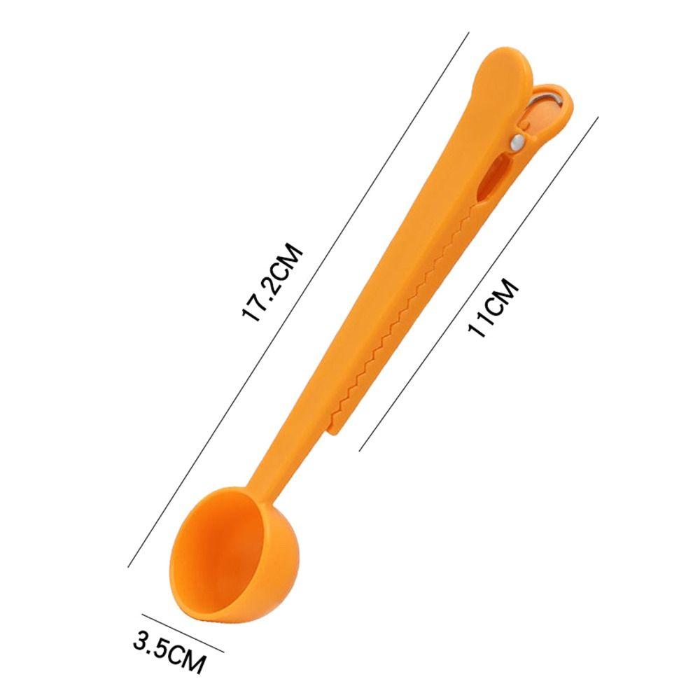 Уплотнение ложки Уплотняющий зажим 2-в-1 Материал полипропилен Кофейная ...