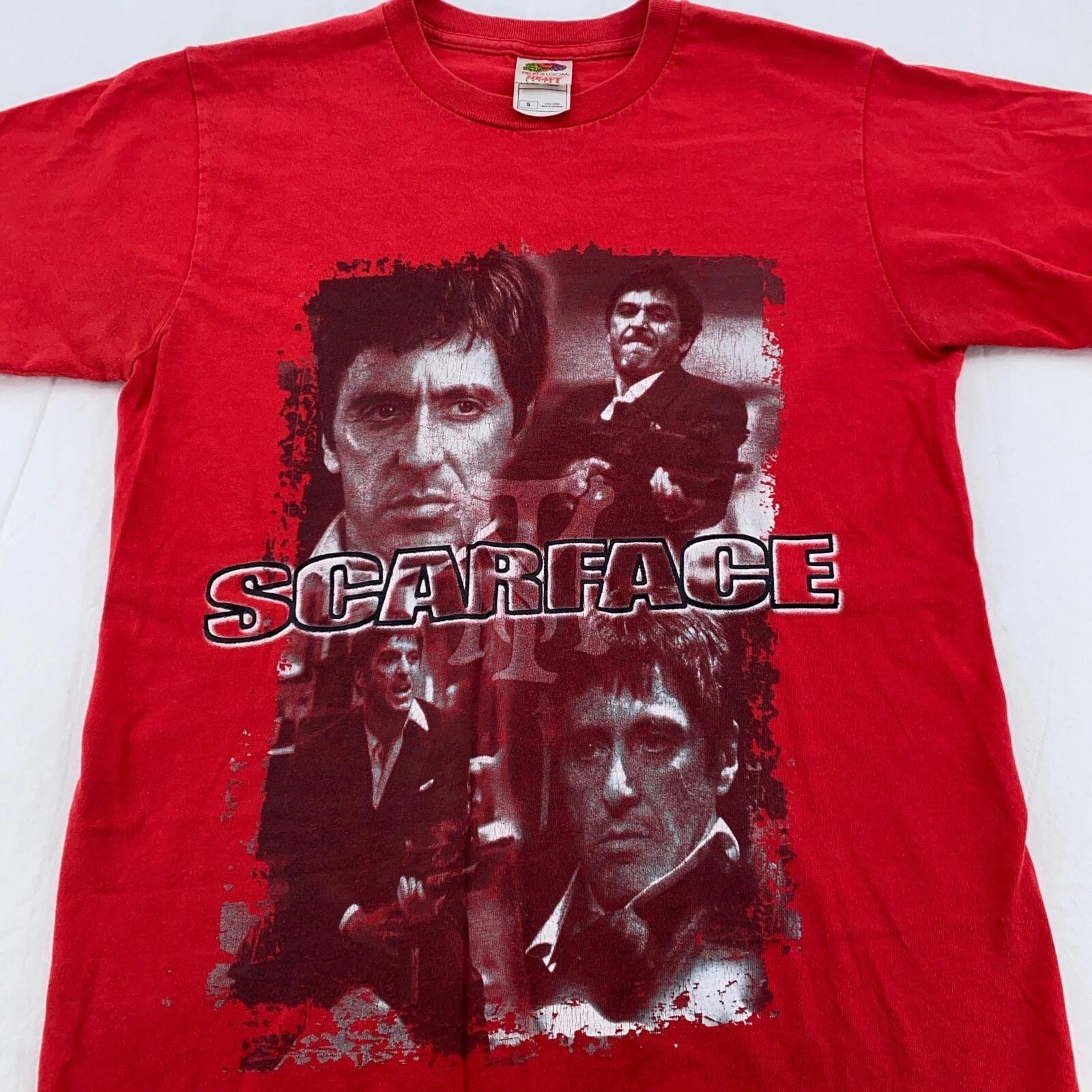 vintage SCARFACE MOVIE T-Shirt SMALL al pacino gangster promo S
