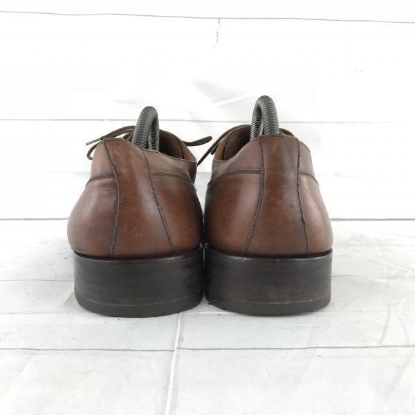 Heyraud Handgefertigtes Leder Balmoral Oxford Cap-Toe Herren 44 28.5 Braun Goodyear(GEBRAUCHT)